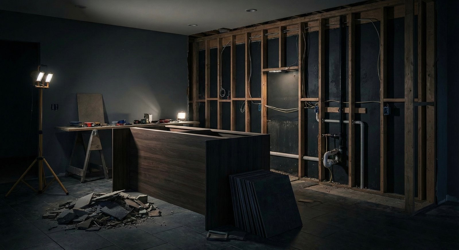 Renovation in progress